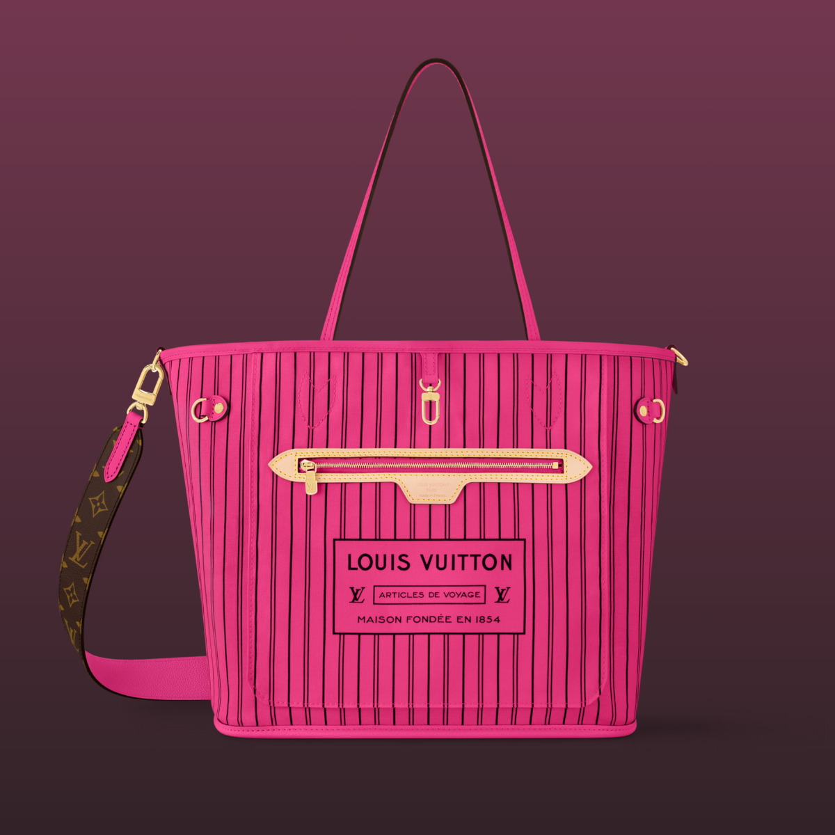 Neverfull Bandoulière Inside Out MM