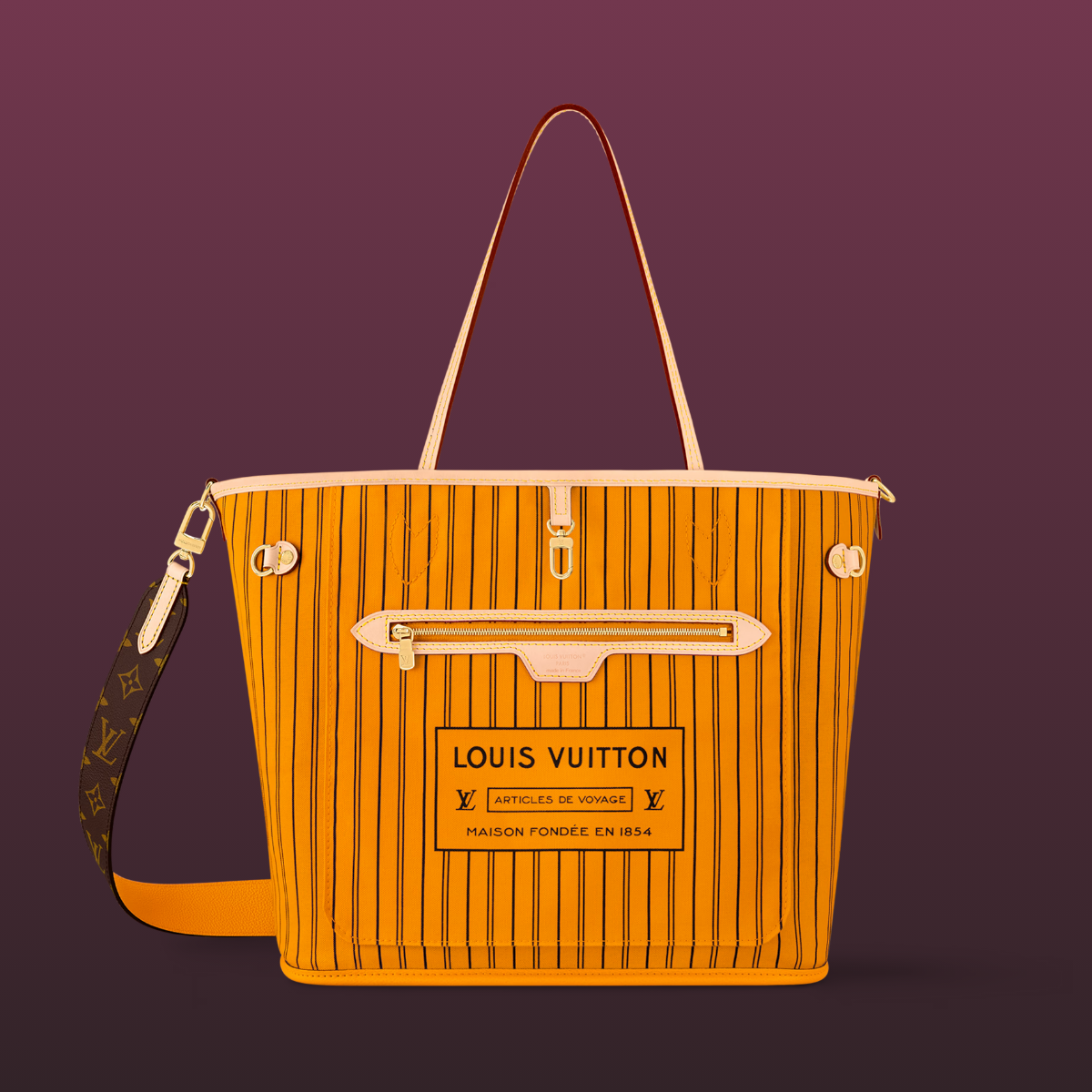 Neverfull Bandoulière Inside Out MM