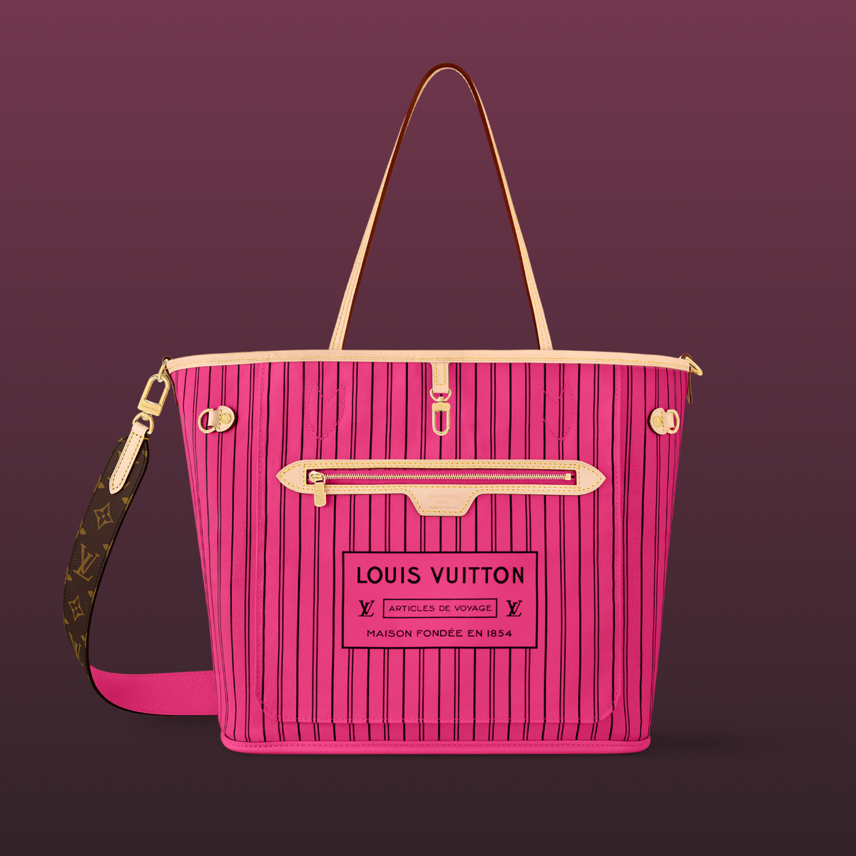 Neverfull Bandoulière Inside Out MM